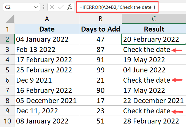 值错误被更有意义的文本替换