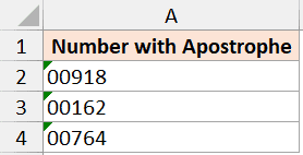 如何在Excel中将数字转换为文本 如何在Excel中将数字转换为文本