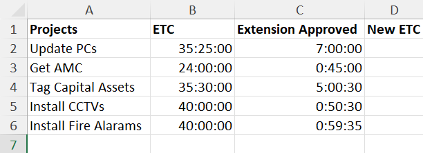 4 ways to add time in Microsoft Excel