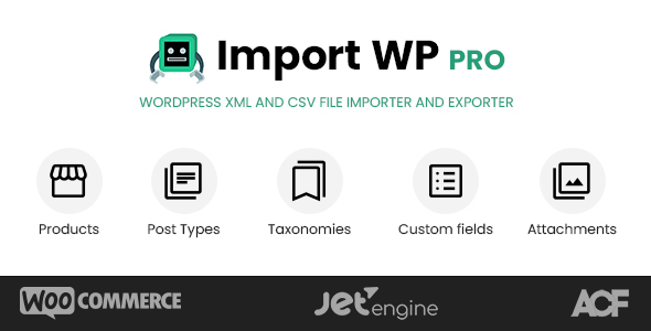 WordPress XML and CSV Importer Plugin ImportWP Pro Plugin v2.9.5 ...