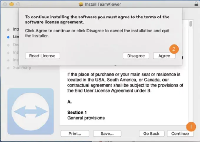 安装TeamViewer控制iPhone