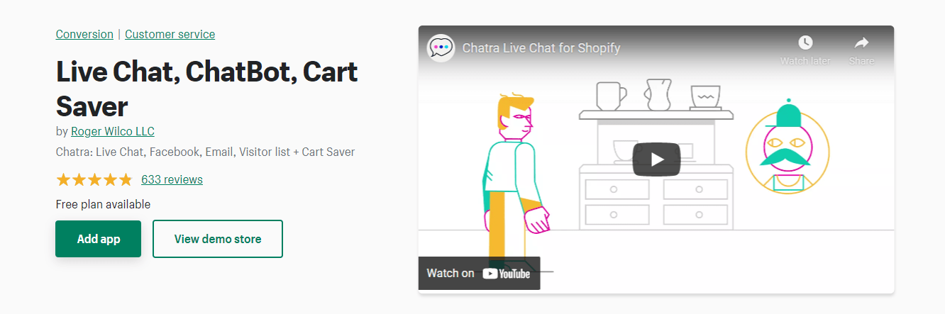 Shopify 的聊天应用程序